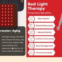 Red light therapy with Meth&nbsp;Blue